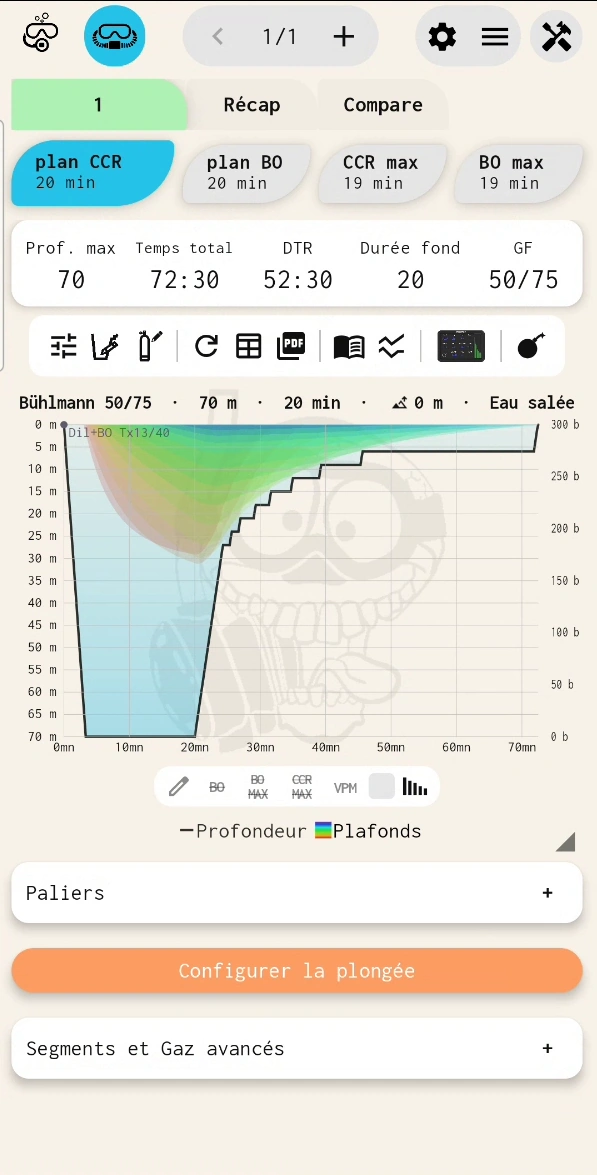 Étape 3 : le plan calculé